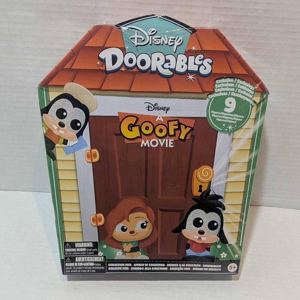 Lot Of 4 Disney Doorables New Goofy Movie Collector Pack